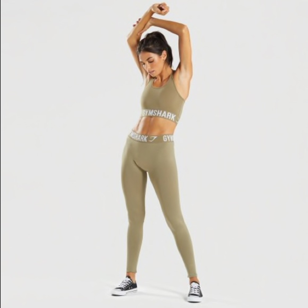 Gymshark Khaki Fit Leggings